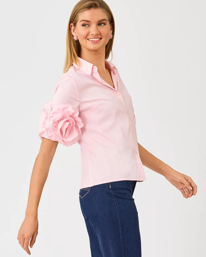 Lilly Pulitzer - The Flower Lilly Shirt - Pink Muse