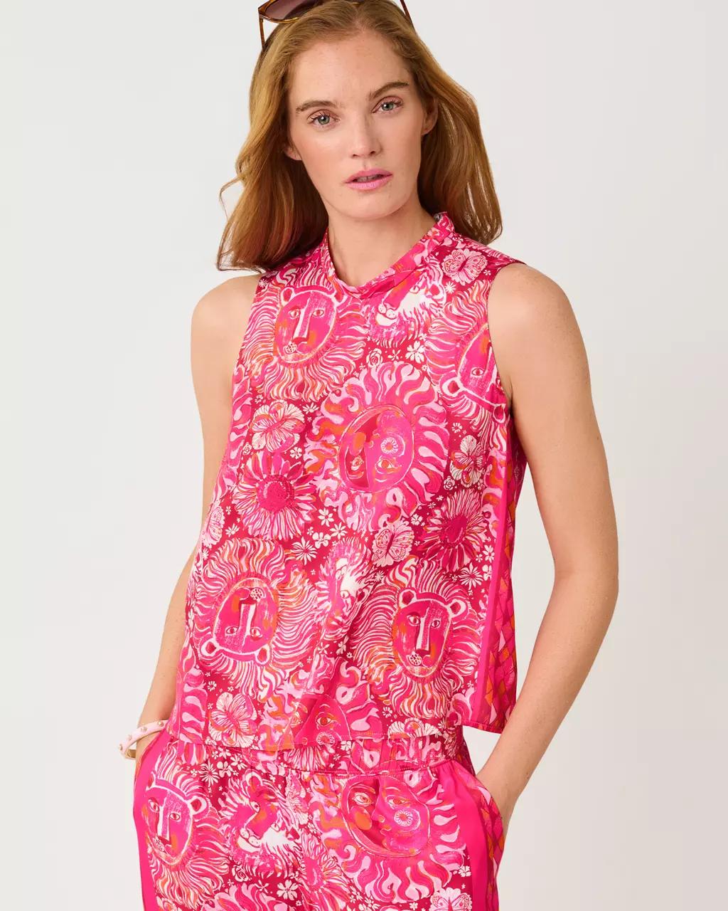 Lilly Pulitzer - Anya Top - Paradise Punch