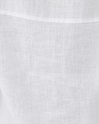 Lilly Pulitzer - Sea View Linen Button Down Shirt - Resort White
