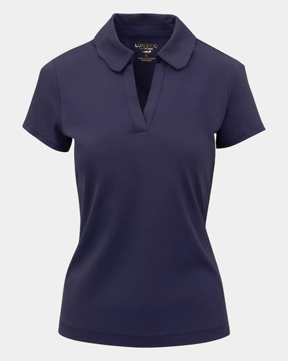 Lilly Pulitzer - UPF 50+ Luxletic Frida Scallop Polo - True Navy