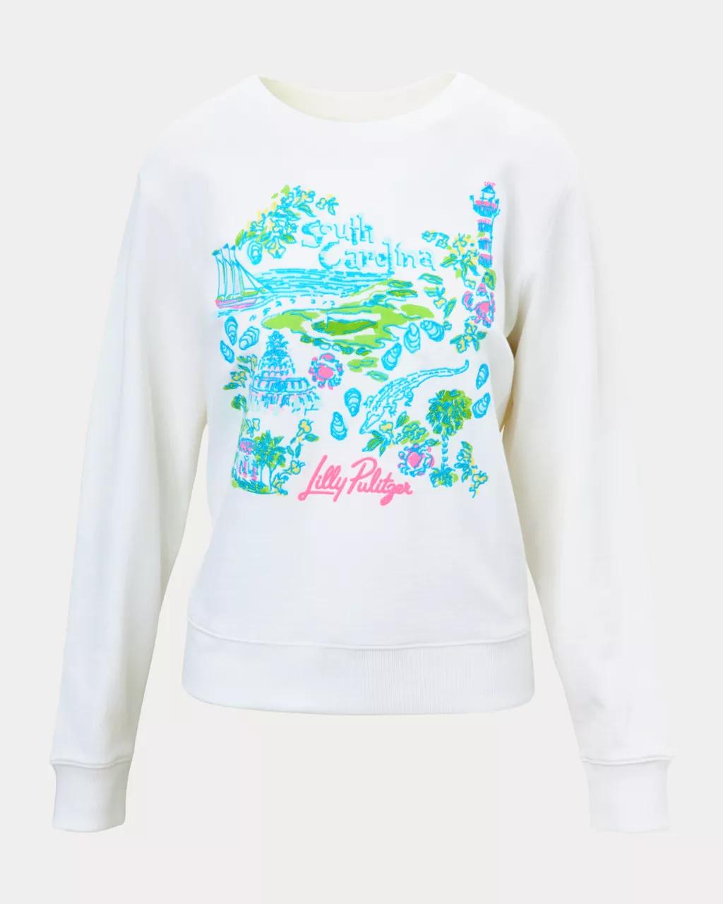 Lilly Pulitzer - Ballad Cotton Sweatshirt - Multi