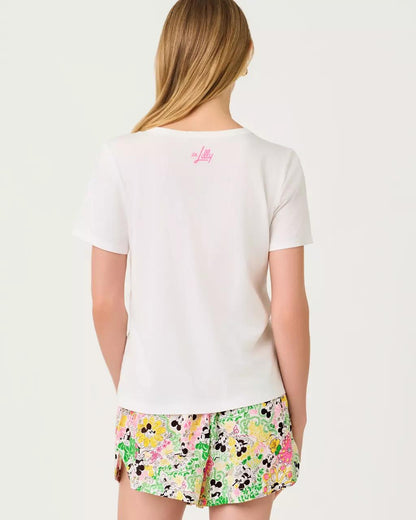 Lilly Pulitzer - Clairmont Trimmed Knit Top - Multi