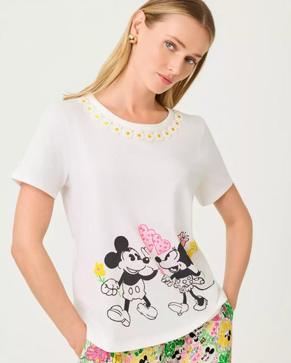 Lilly Pulitzer - Clairmont Trimmed Knit Top - Multi