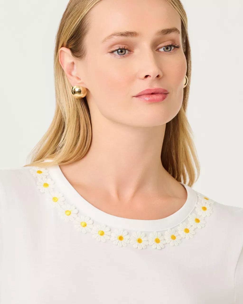Lilly Pulitzer - Clairmont Trimmed Knit Top - Multi