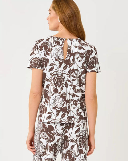 Lilly Pulitzer - UPF 50+ Demia Top - Resort White