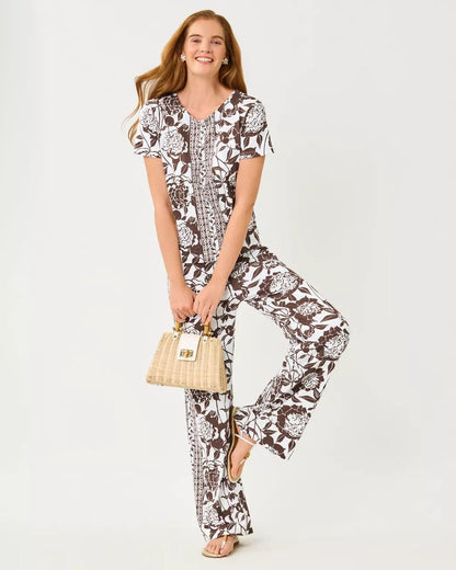 Lilly Pulitzer - UPF 50+ Demia Top - Resort White
