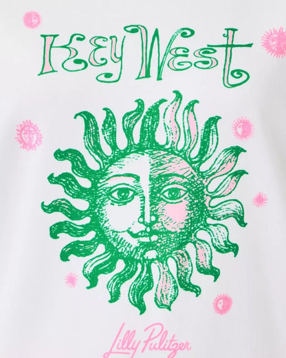 Lilly Pulitzer - Ballad Cotton Sweatshirt - Resort White