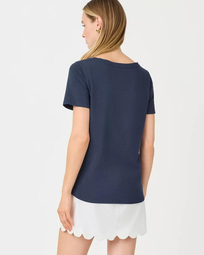 Lilly Pulitzer - Key West Top - Low Tide Navy