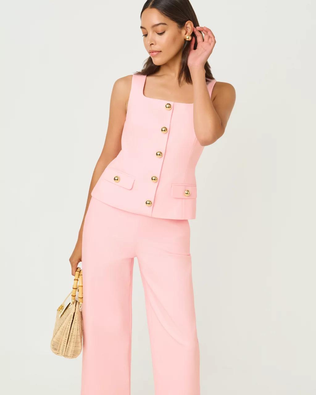 Lilly Pulitzer - Moira Sleeveless Top - Pink Muse