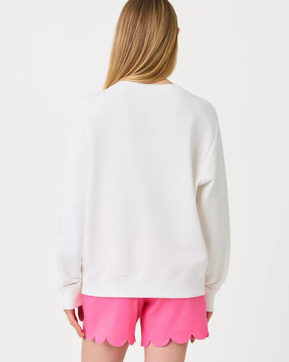 Lilly Pulitzer - Ballad Cotton Sweatshirt - Resort White