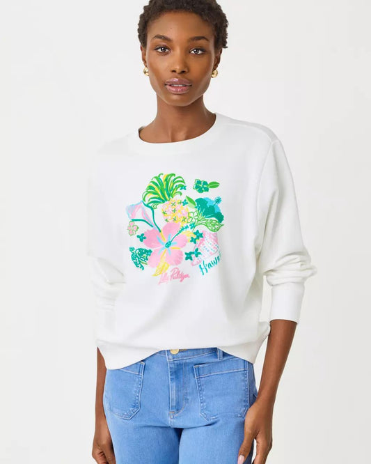 Lilly Pulitzer - Ballad Cotton Sweatshirt - Multi