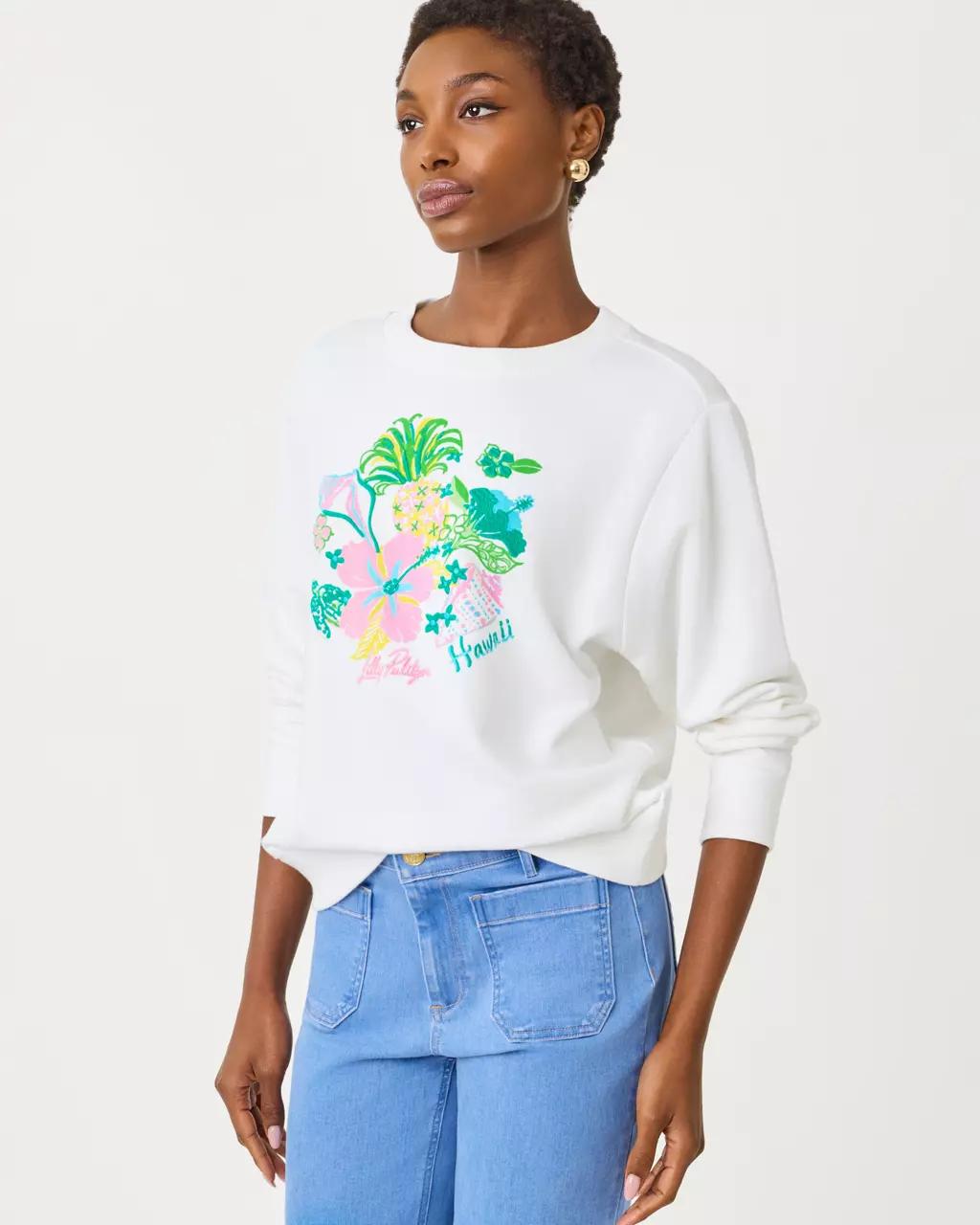 Lilly Pulitzer - Ballad Cotton Sweatshirt - Multi