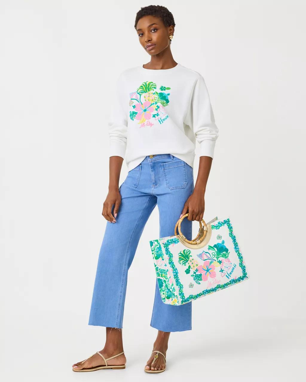 Lilly Pulitzer - Ballad Cotton Sweatshirt - Multi