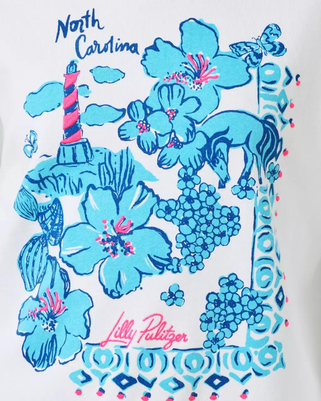 Lilly Pulitzer - Ballad Cotton Sweatshirt - Capri Blue