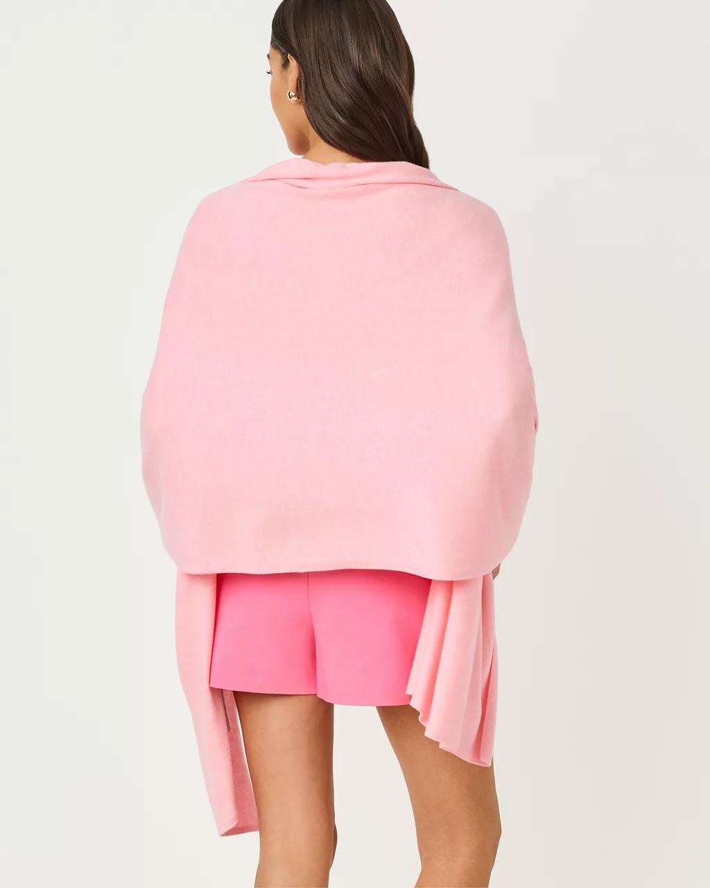 Lilly Pulitzer - Lanelle Wrap - Heathered Pink Muse
