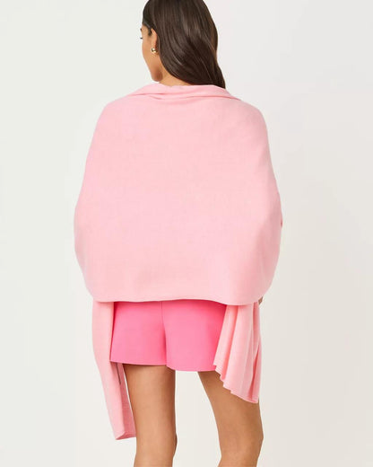 Lilly Pulitzer - Lanelle Wrap - Heathered Pink Muse