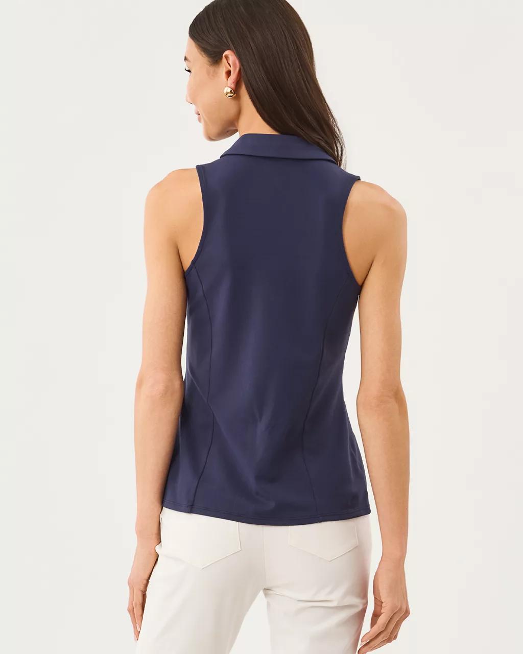 Lilly Pulitzer - UPF 50+ Luxletic Martina Polo - True Navy