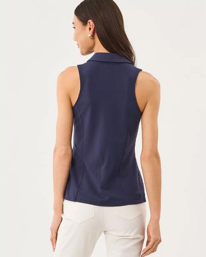 Lilly Pulitzer - UPF 50+ Luxletic Martina Polo - True Navy