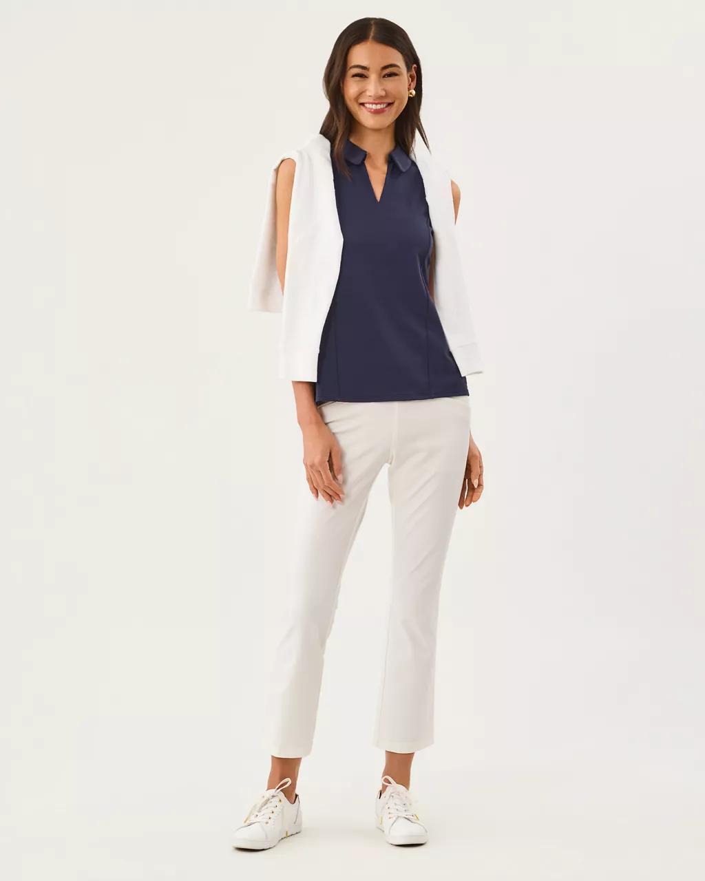 Lilly Pulitzer - UPF 50+ Luxletic Martina Polo - True Navy