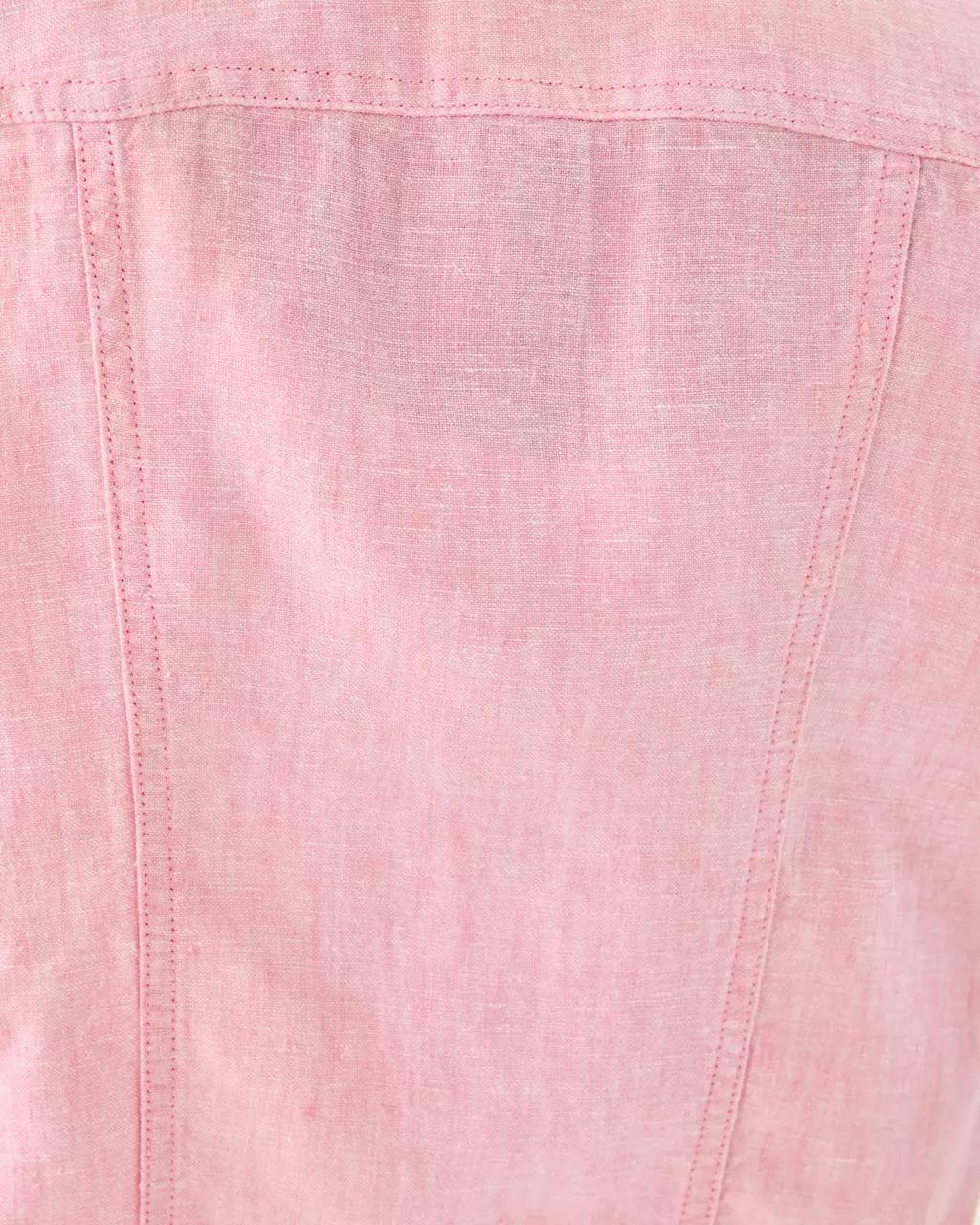 Lilly Pulitzer - Seaspray Linen Jacket - Conch Shell Pink X Resort White