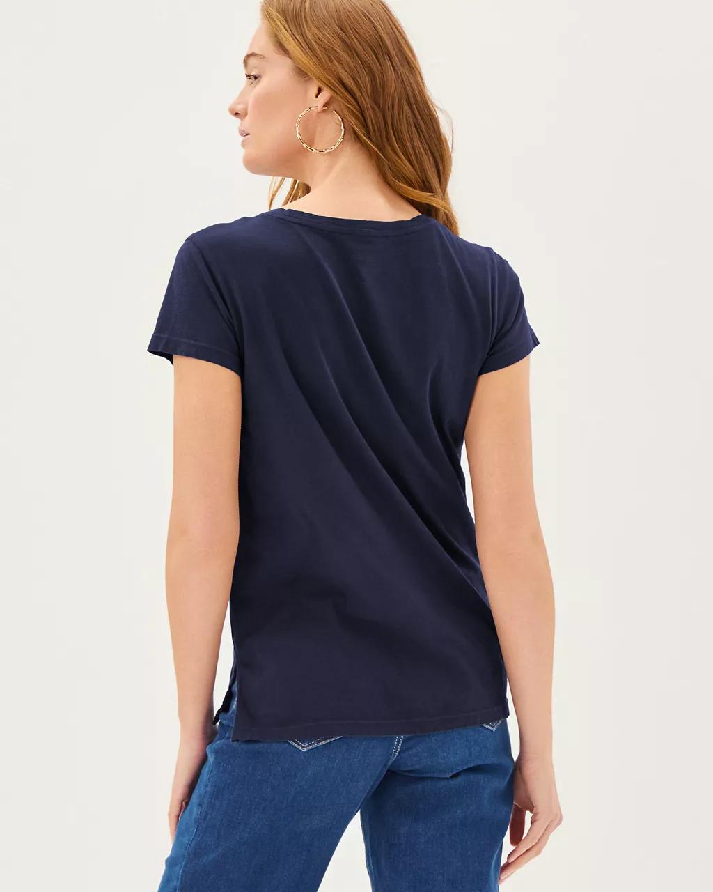 Lilly Pulitzer - Meredith Tee - True Navy