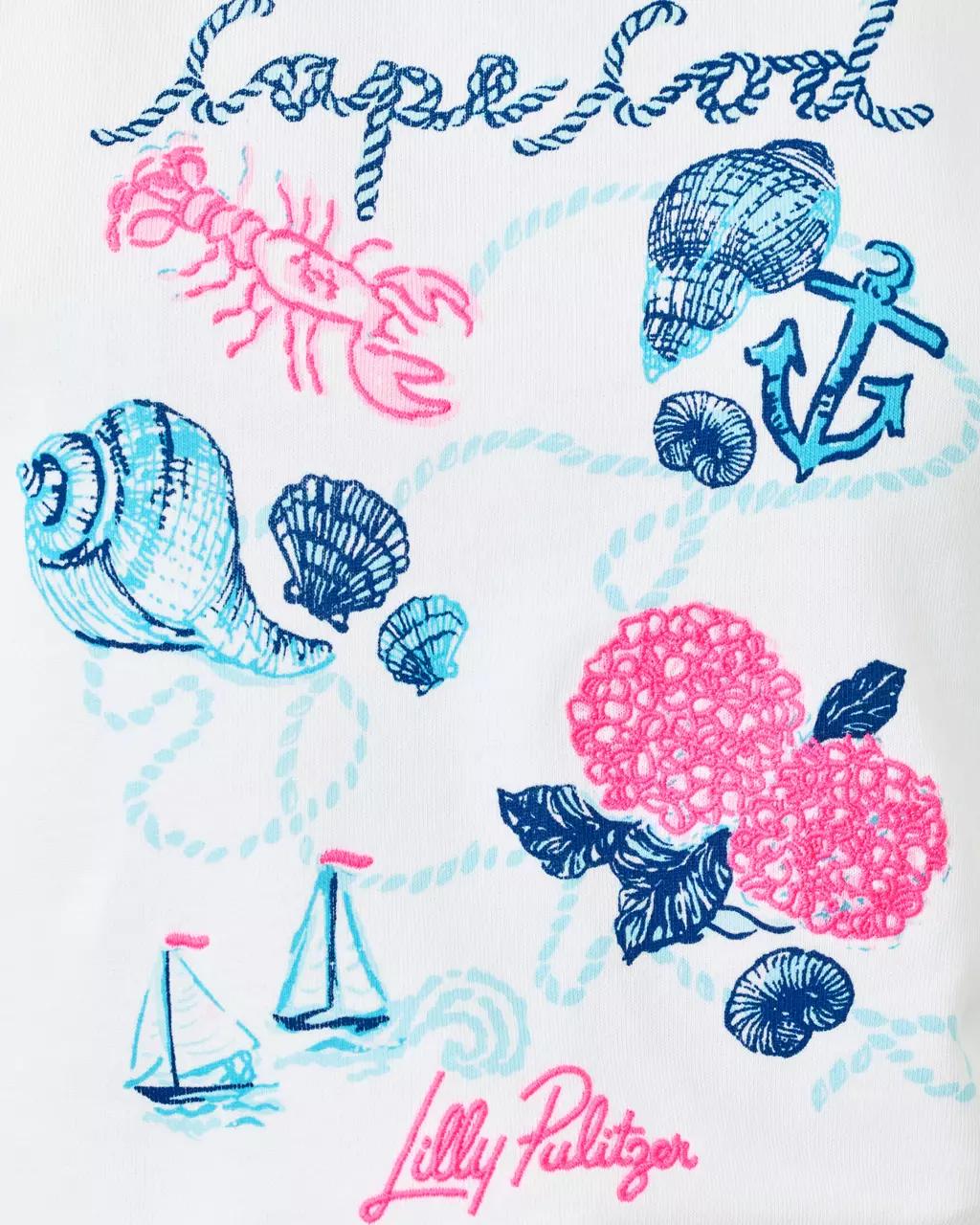 Lilly Pulitzer - Ballad Cotton Sweatshirt - Resort White