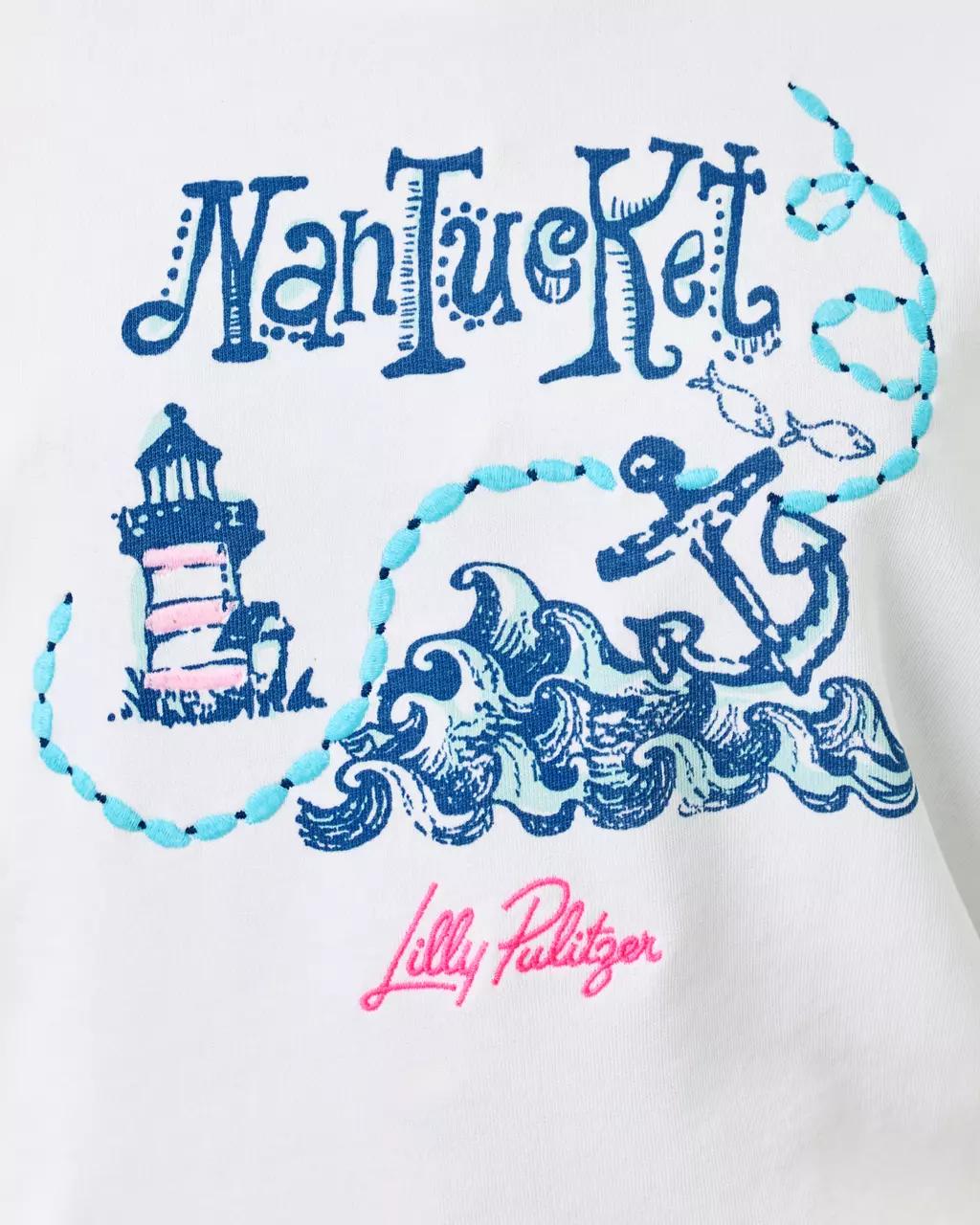 Lilly Pulitzer - Ballad Cotton Sweatshirt - Resort White