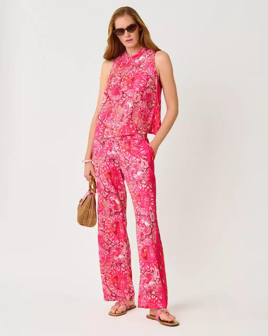 Lilly Pulitzer - 32" Bal Harbour Palazzo Pant - Paradise Punch