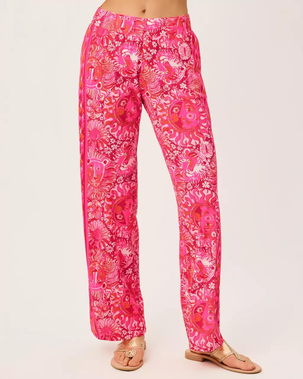 Lilly Pulitzer - 32" Bal Harbour Palazzo Pant - Paradise Punch