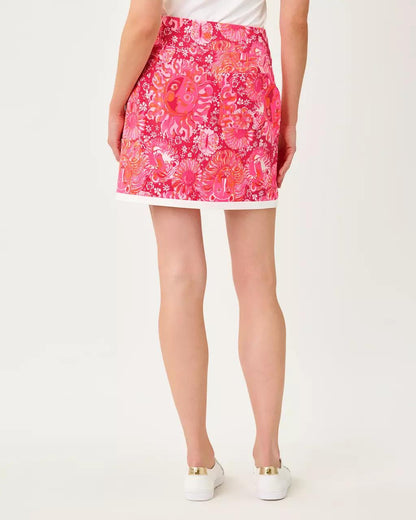 Lilly Pulitzer - UPF 50+ Luxletic Monica Bow Skort - Paradise Punch