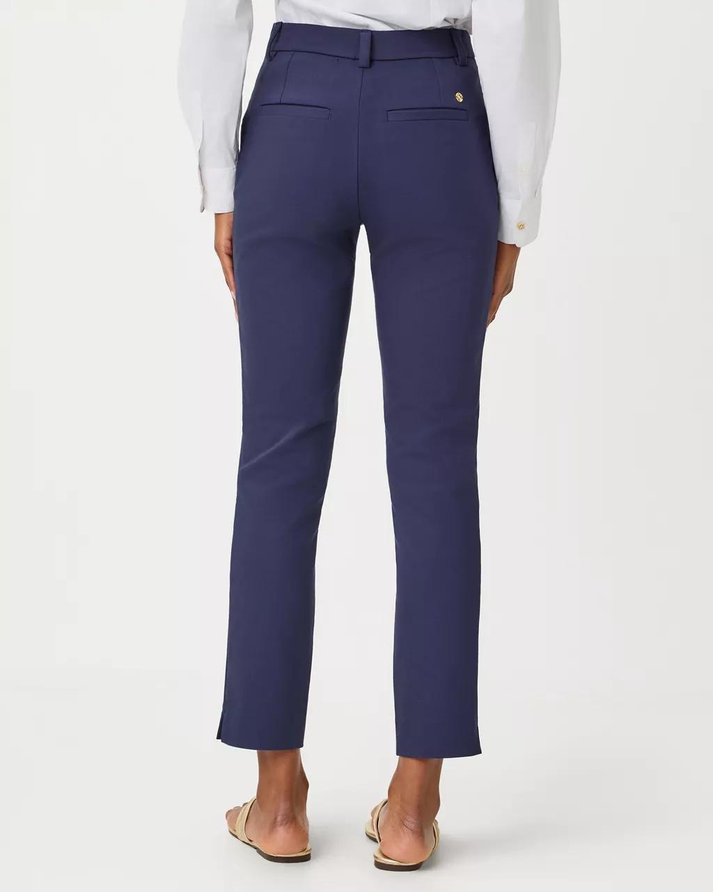 Lilly Pulitzer - 29" Ana High Rise Pant - True Navy