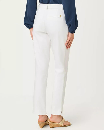 Lilly Pulitzer - 29" Ana High Rise Pant - Resort White