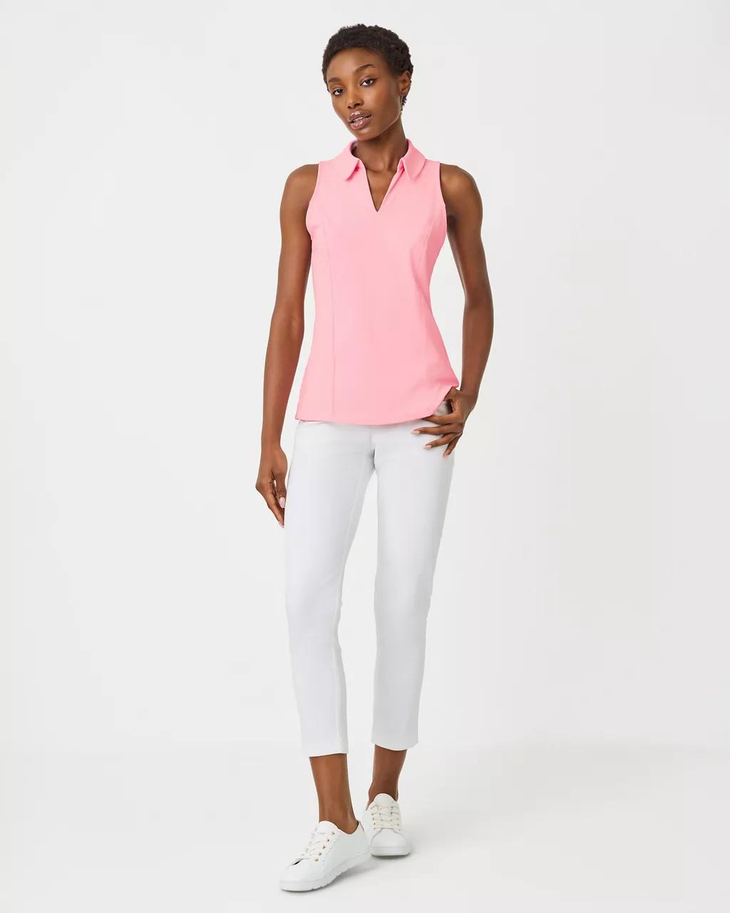 Lilly Pulitzer - UPF 50+ Luxletic 28" Corso Pant - Resort White