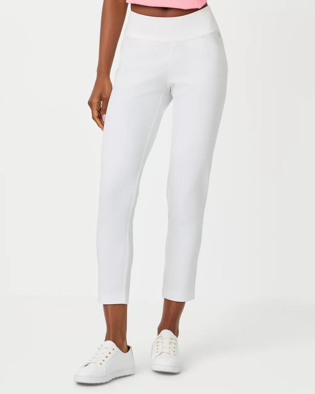 Lilly Pulitzer - UPF 50+ Luxletic 28" Corso Pant - Resort White