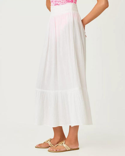 Lilly Pulitzer - Enzo Maxi Skirt Cover-Up - Resort White