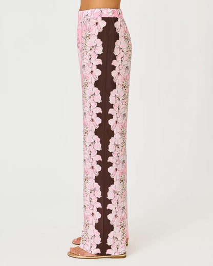 Lilly Pulitzer - 32" Vianna Silk Palazzo Pant - Coco Beach