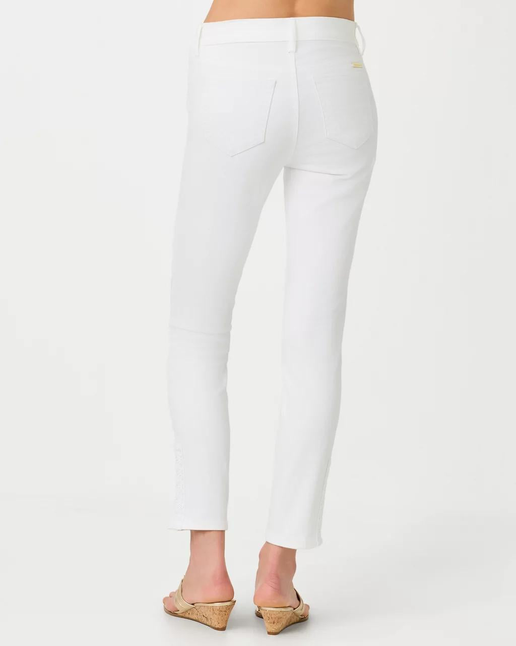 Lilly Pulitzer - 29" South Ocean High Rise Skinny Jean - Resort White
