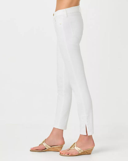 Lilly Pulitzer - 29" South Ocean High Rise Skinny Jean - Resort White