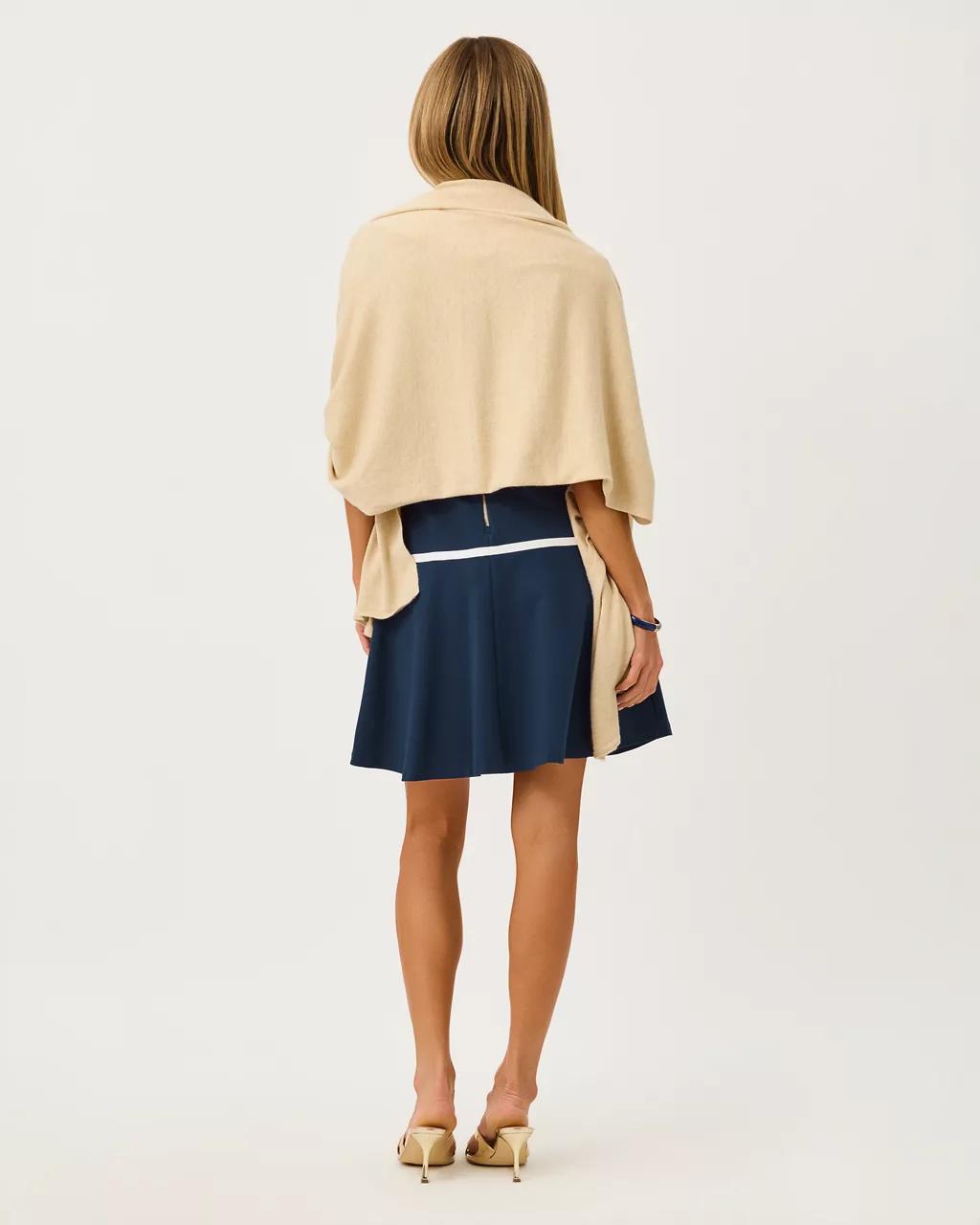 Lilly Pulitzer - Lanelle Wrap - Heathered Wicker Tan Metallic