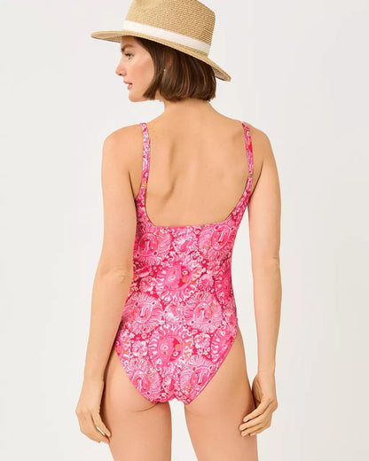 Lilly Pulitzer - Emil One-Piece Swimsuit - Paradise Punch