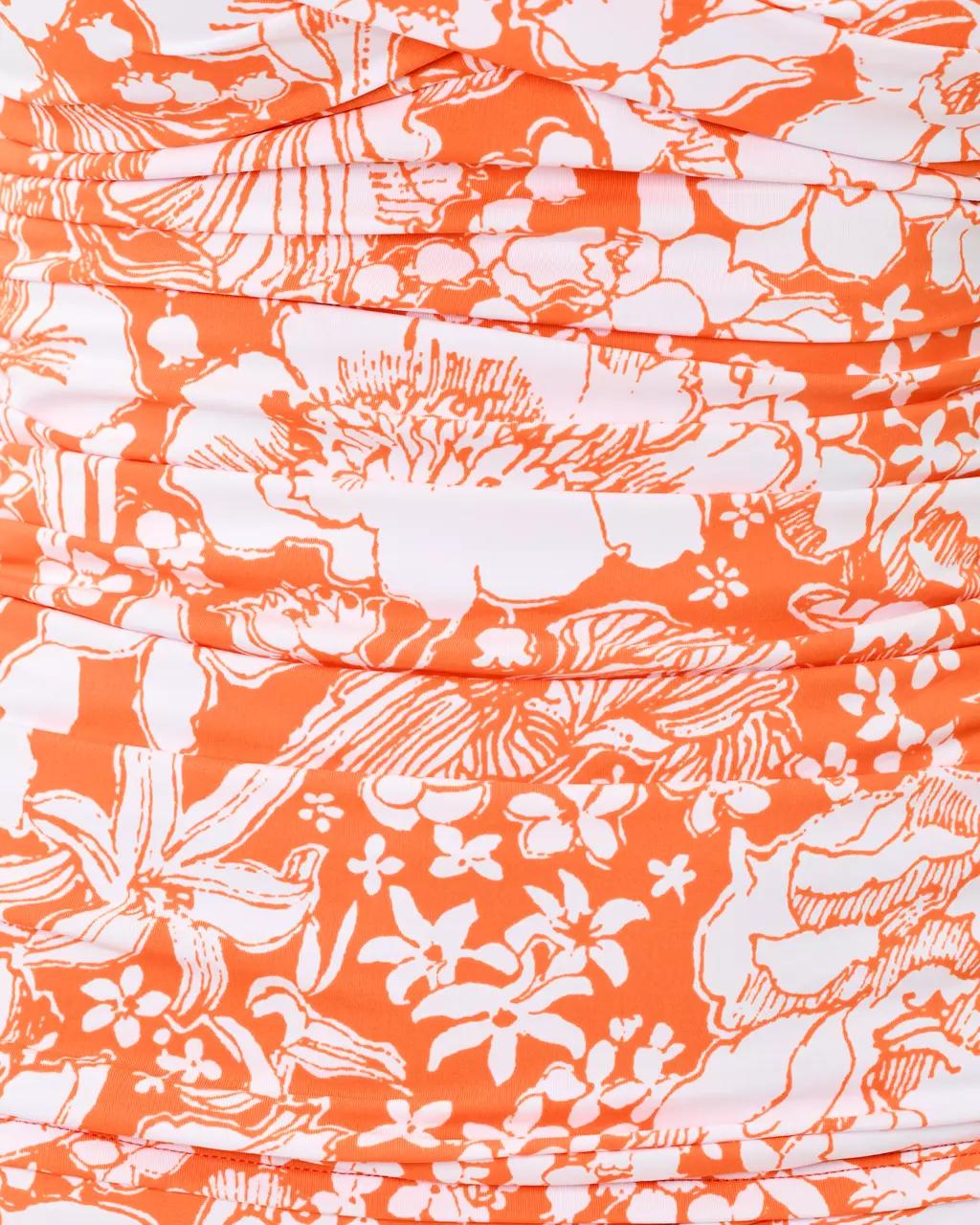 Lilly Pulitzer - Flamenco Tankini Top - Sunset Orange