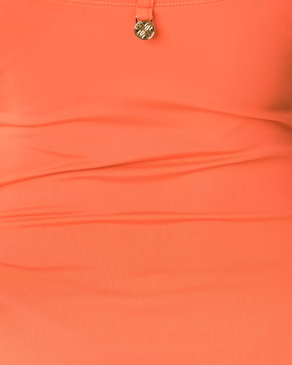 Lilly Pulitzer - Remini Ruffle One-Piece Swimsuit - Sunset Orange