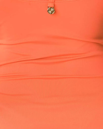 Lilly Pulitzer - Remini Ruffle One-Piece Swimsuit - Sunset Orange