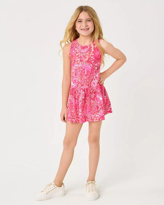 Lilly Pulitzer - Girls Mini Dixi Dress - Paradise Punch