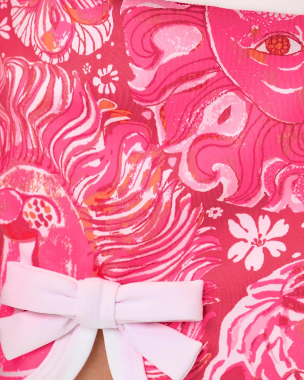 Lilly Pulitzer - UPF 50+ Luxletic Girls Mini Monica Skort - Paradise Punch