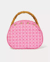Passion Fruit Pink X Resort White Butterfly Pattern