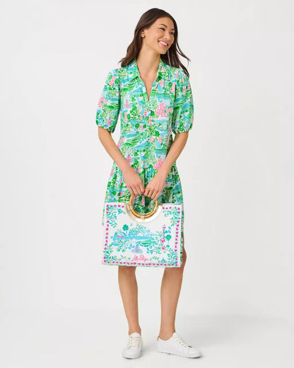Lilly Pulitzer - Oasis Canvas Tote - Multi