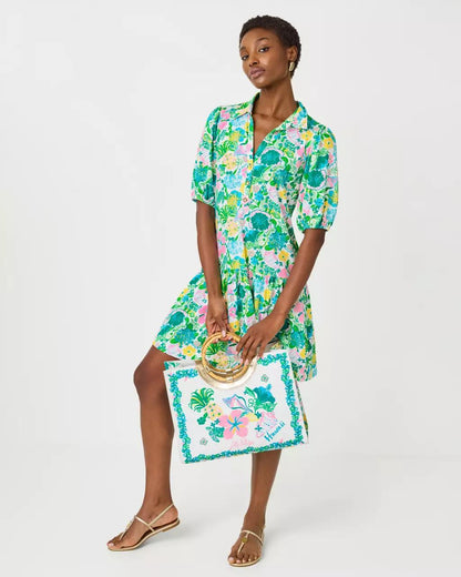 Lilly Pulitzer - Oasis Canvas Tote - Multi