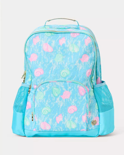 Lilly Pulitzer - Printed Backpack - Capri Blue