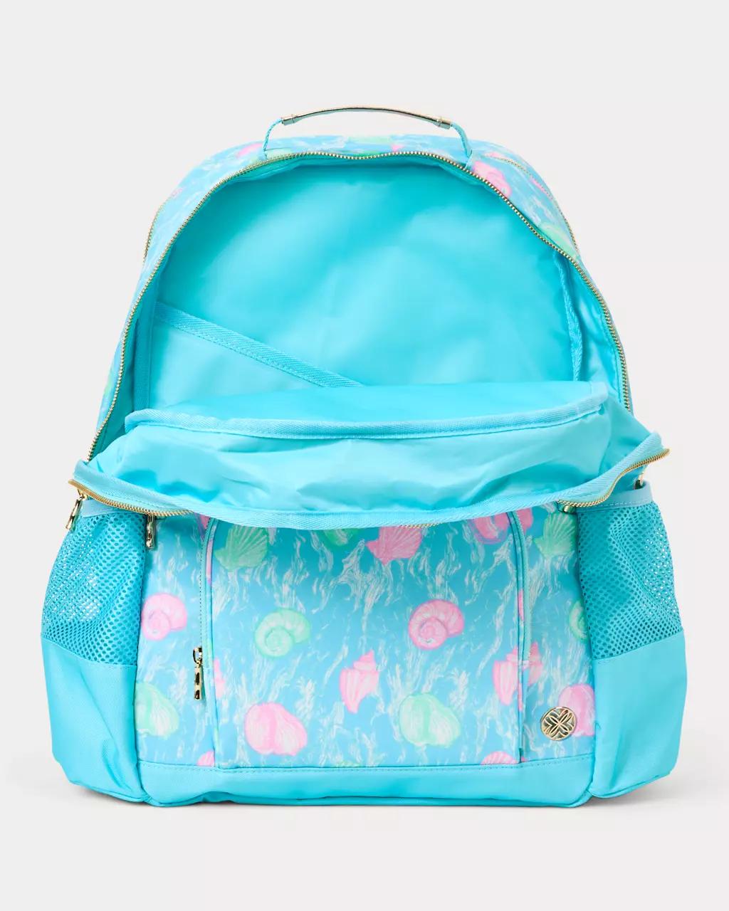 Lilly Pulitzer - Printed Backpack - Capri Blue